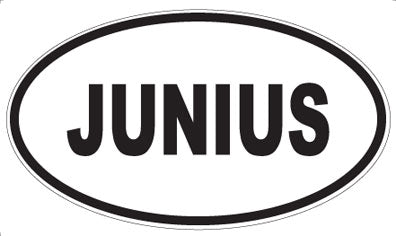 JUNIUS - Oval Magnet