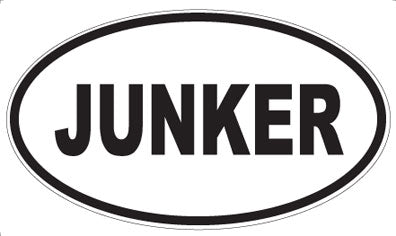 JUNKER - Oval Magnet