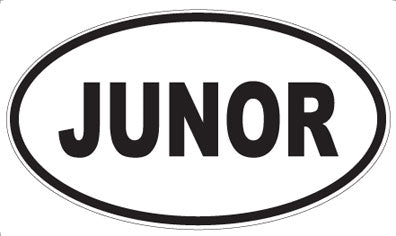 JUNOR - Oval Magnet