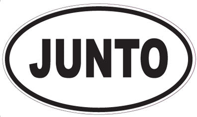 JUNTO - Oval Magnet