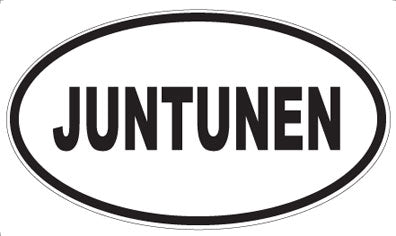 JUNTUNEN - Oval Magnet