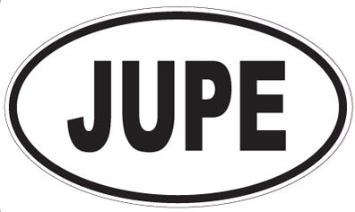 JUPE - Oval Sticker