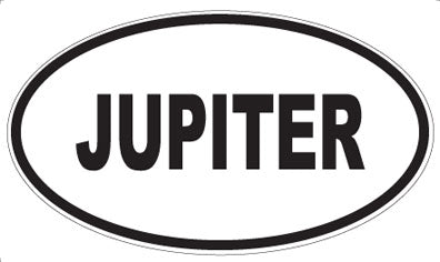JUPITER - Oval Magnet