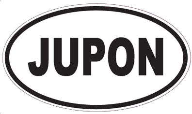 JUPON - Oval Sticker