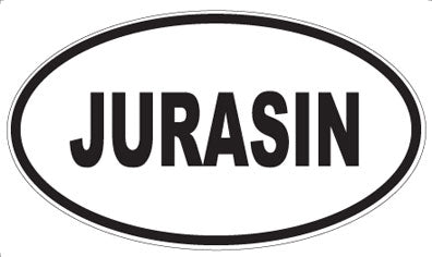 JURASIN - Oval Magnet
