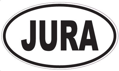 JURA - Oval Sticker