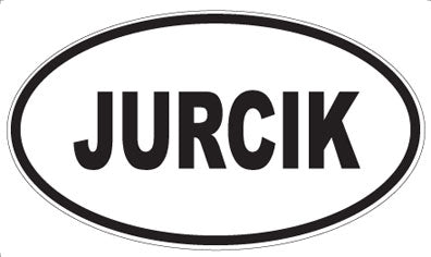 JURCIK - Oval Magnet