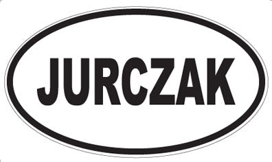 JURCZAK - Oval Magnet
