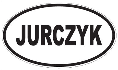 JURCZYK - Oval Magnet