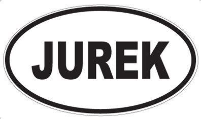 JUREK - Oval Magnet