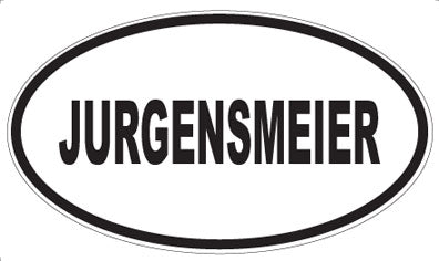 JURGENSMEIER - Oval Magnet