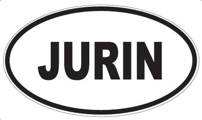 JURIN - Oval Magnet