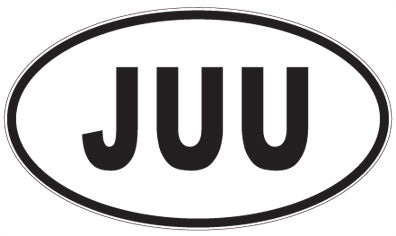 JUU - 3 Letter Initials Oval Magnet