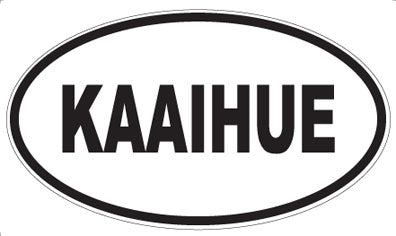 KAAIHUE - Oval Magnet