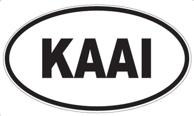 KAAI - Oval Magnet