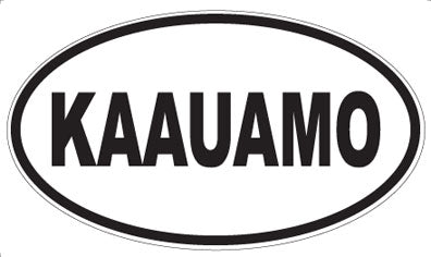 KAAUAMO - Oval Magnet