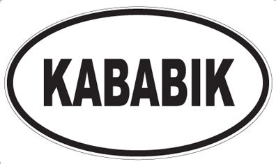 KABABIK - Oval Magnet