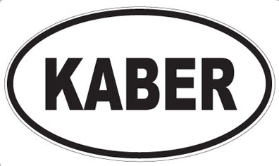KABER - Oval Magnet