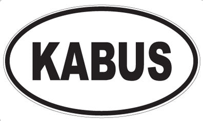 KABUS - Oval Magnet