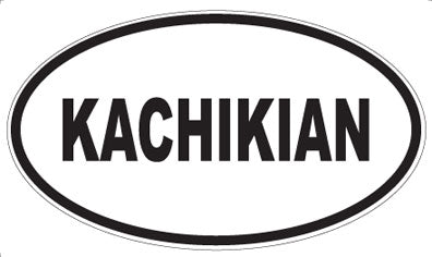 KACHIKIAN - Oval Magnet