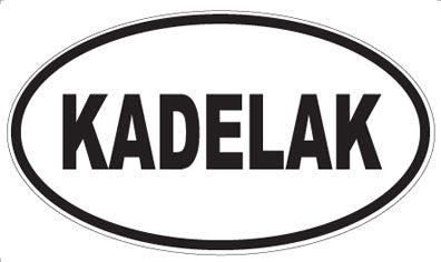 KADELAK - Oval Magnet