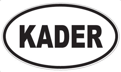 KADER - Oval Magnet