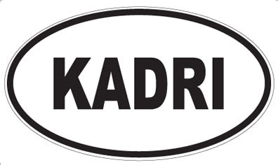 KADRI - Oval Magnet