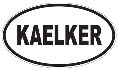 KAELKER - Oval Magnet