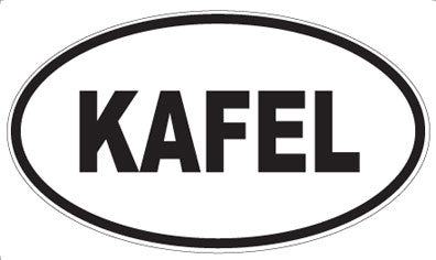 KAFEL - Oval Magnet