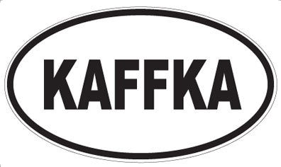 KAFFKA - Oval Magnet