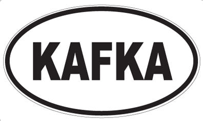KAFKA - Oval Magnet