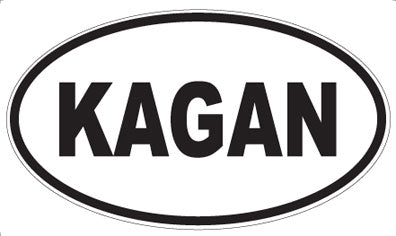 KAGAN - Oval Magnet