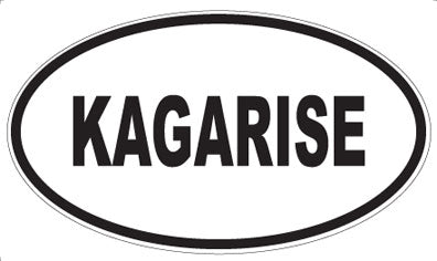 KAGARISE - Oval Magnet