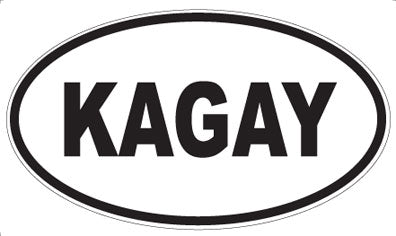 KAGAY - Oval Magnet