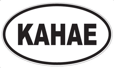 KAHAE - Oval Magnet