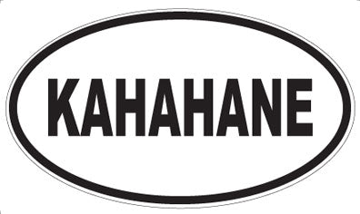 KAHAHANE - Oval Magnet