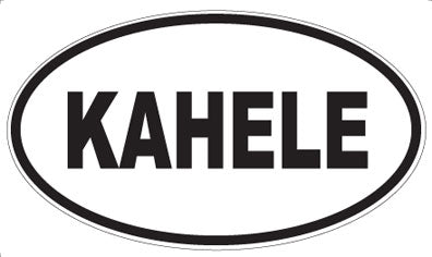 KAHELE - Oval Magnet