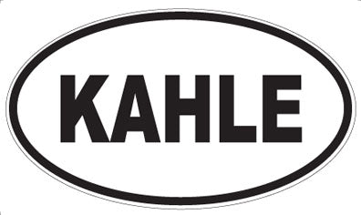KAHLE - Oval Magnet