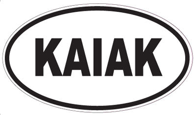KAIAK - Oval Magnet