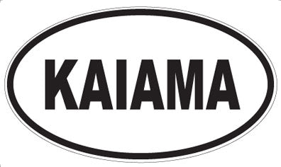 KAIAMA - Oval Magnet