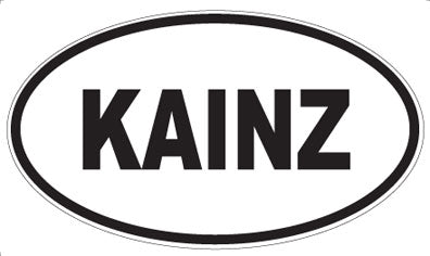 KAINZ - Oval Magnet