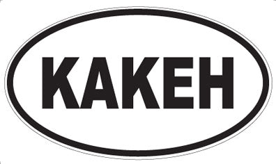 KAKEH - Oval Magnet