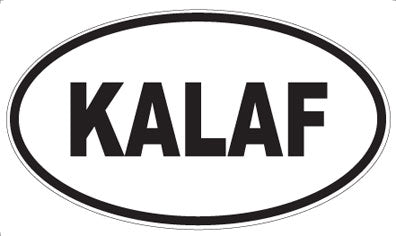KALAF - Oval Magnet