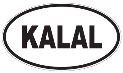 KALAL - Oval Sticker
