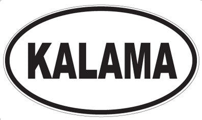 KALAMA - Oval Magnet