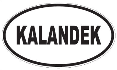 KALANDEK - Oval Magnet