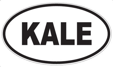 KALE - Oval Magnet