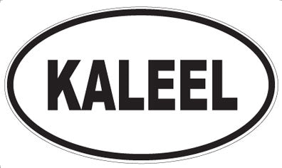KALEEL - Oval Magnet