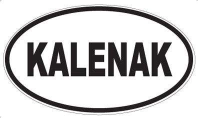 KALENAK - Oval Magnet