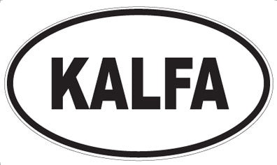 KALFA - Oval Magnet